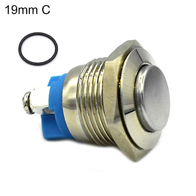 #ad Switch Practical Sturdy 36v 16mm 19mm Metal Switch Multifunctional $7.39