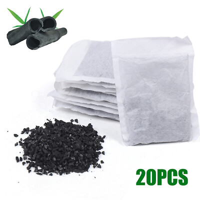 #ad Activated Charcoal Carbon in 20 Mesh Bags Water Distiller Purifier Filter Bags $18.90