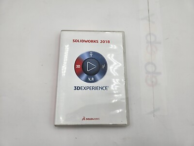 #ad SolidWorks 2018 3D Experience 2 Discs 64 bit Windows NO serial cd Key $69.99