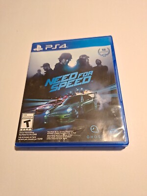 #ad Need for Speed Sony PlayStation 4 2015 PS4 $6.00