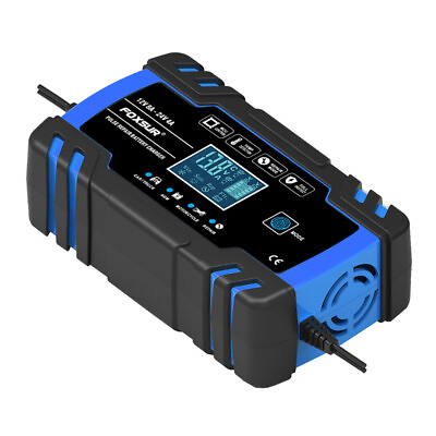 Intelligent Automatic Car Battery Charger 12 24V 8A Pulse Repair Starter AGM GEL $25.99