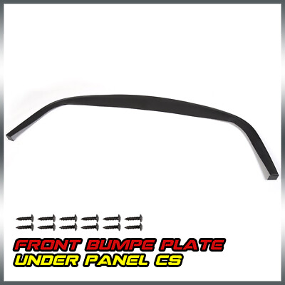 #ad Universal Fit Front Bumper Lip CS Style Flat Splitter Under Panel $44.59