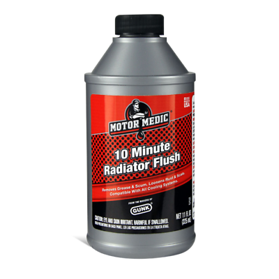 Radiator Flush Cleaner Gunk Motor Medic C1412 10 Minute 11 oz. One Each $11.99