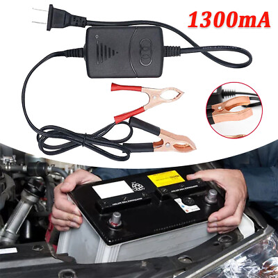 #ad Car Battery Charger Maintainer 12V Trickle RV for Truck Motorcycle ATV Auto $6.25
