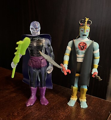 #ad MOTU SCAREGLOW Re action Super 7 2019 holiday exclusive AND THUNDERCATS MUM RA $42.00