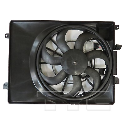 #ad For 2017 2020 Kia Sportage FWD 2.4L Dual Radiator and Condenser Fan Assembly TYC $245.80
