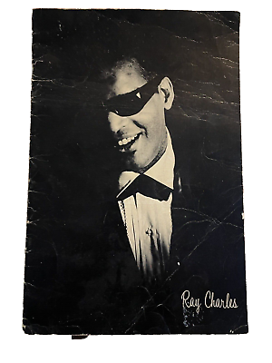 #ad Concert Program Ray Charles 1960s Music Orchestra amp; Raelets Vintage 24 Pg Book $34.85