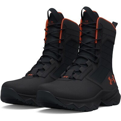 #ad Under Armour 3024946 Men#x27;s UA Stellar G2 Tactical Boots Jet Gray Size 11.5 $74.99
