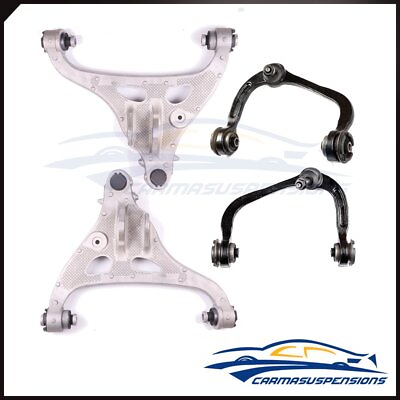 #ad Fit For Ford F 150 Lincoln Mark LT 4 x Upper amp; Lower Control Arms Ball Joint $235.40