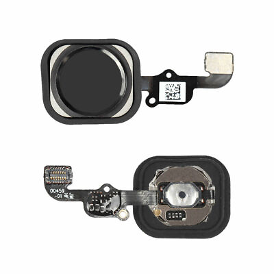 #ad Home Button Sensor Key Flex Cable For iPhone 5 5C 5S SE 6 6 6S 6S 7 7 8 8 $1.77