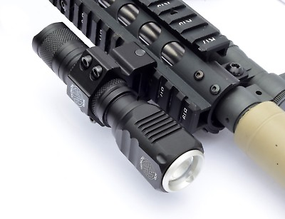 #ad CREE T6 LED Flashlight For Rifles Shotguns with Picatinny mount BatteryCharger $26.99