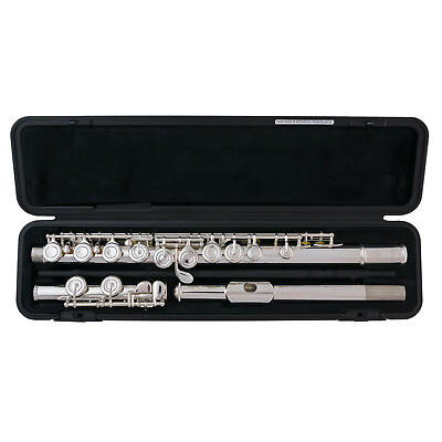 #ad Yamaha YFL 222 Silver Student Flute Offset G Footjoint C with Hard Case Bag $474.05