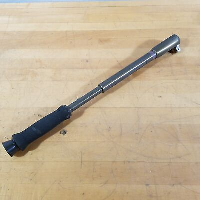 #ad RS Electronic 027250 04201 200 LB FT Torque Wrench 1 2quot; Drive USED $99.99