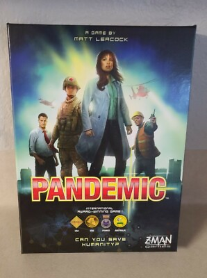 #ad Pandemic Board Game Z Man Games 2012 Complete Great Condition $11.99
