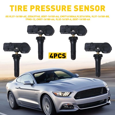 #ad Set of 4 TPMS Tire Pressure Monitoring System Sensor For 2010 2014 Ford Mustang $23.74