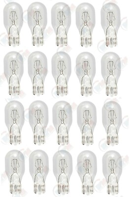 #ad Pack of 20 921 Light Bulbs Auto Car Miniature Replacement Lamp 12v T5 Lot $13.95