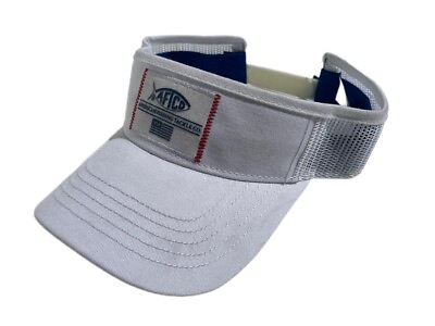 #ad AFTCO Unisex Sun Visor Hat for Outdoor Activities White Adjustable $18.69