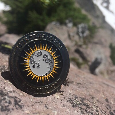 #ad Exclusive Solar Eclipse Commemorative Fully Color Enameled Collector Coin Oregon $8.99