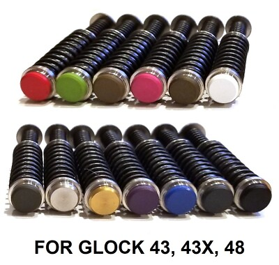 #ad CDS Stainless Steel Guide Rod Assembly For GLOCK 43 43X 48 Choose Color Spring $54.95