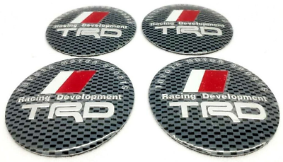 #ad Toyota 4x DOME SHAPE 3D Racing Development Sticker Decal Emblem 2.20quot; $13.00