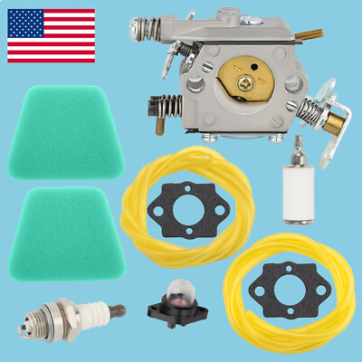 Carburetor for Poulan 1950 2150 2450 2550 Chainsaw WT 891 W Air Filter $13.33