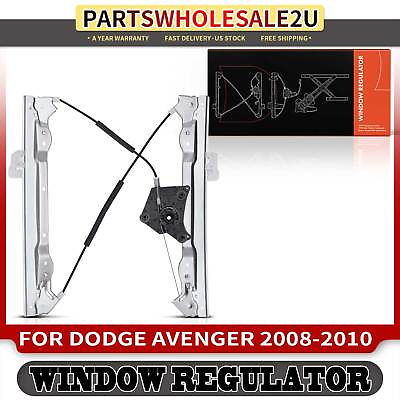#ad Front Right Window Regulator without Motor for Dodge Avenger 08 10 68023490AA $32.69