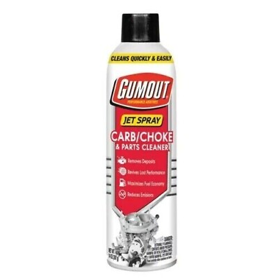 #ad Gumout Carb And Choke Carburetor Cleaner 14 Oz. Cleans Metal Engine Parts Spray* $5.48