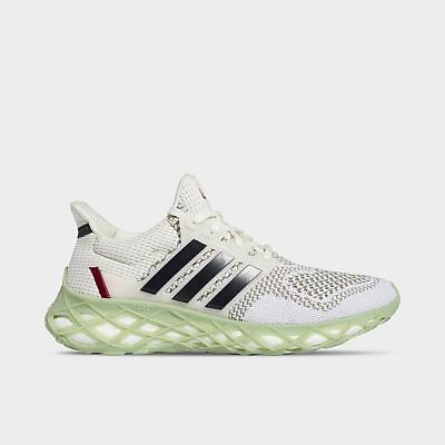 adidas Ultra Boost Web DNA White Carbon Orbit Green GZ3679 Mens Size $139.99