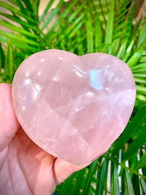 #ad Rose Quartz Crystal Rock Healing Crystals Yoga Reiki Meditation Heart 3x2quot; ZENDA $34.00