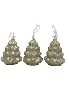 #ad Illuminated Color Morphing Beaded Trees by Valerie Set of 3 $27.99