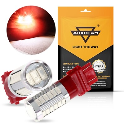 #ad RED LED Brake Stop Tail Light Replace 3157 3457 Halogen Bulbs Super Bright 2x $18.99
