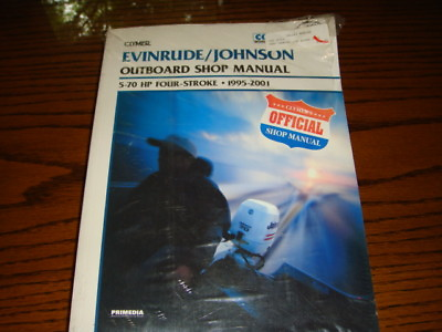 #ad Evinrude Johnson Shop Manual 5 70 HP Four Stroke 1995 2001 B753 $30.00