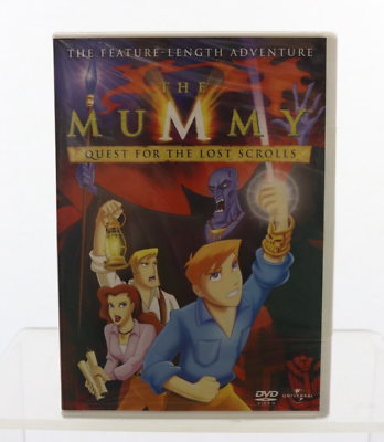 #ad NEW Sealed The Mummy: Quest for the Lost Scrolls DVD 2002 $2.95