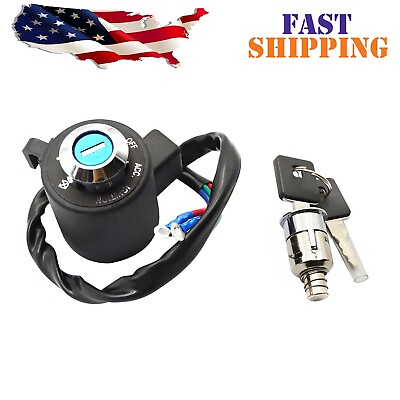 #ad #ad Ignition Switch amp; Tail Box Lock Keys For XL883 XL1200 Sportster $23.84