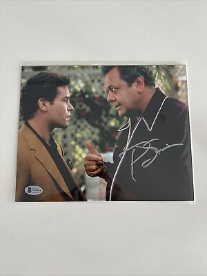 #ad Goodfellas Paulie Signed Photo Paul Sorvino Autograph Beckett COA Crime Movie $29.99