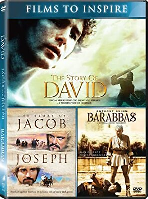 #ad New Barabbas Story of David Story of Jacob and Joseph DVD $7.49
