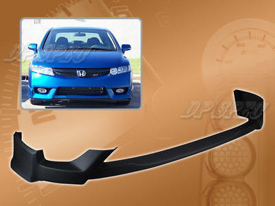 #ad FOR 06 08 HONDA CIVIC 2DR COUPE TYPE M PU FRONT BUMPER LIP BODY KIT SPOILER $117.95