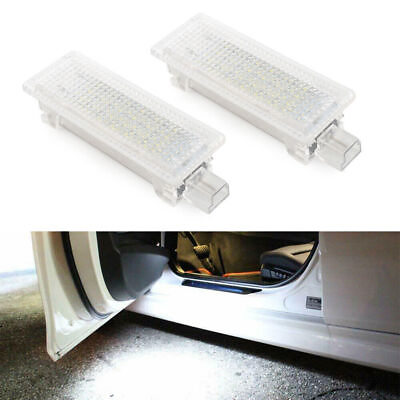#ad Xenon White BMW LED Step Courtesy Door Light Lamps For 1 3 5 7 Series X3 X5 X6 $10.94