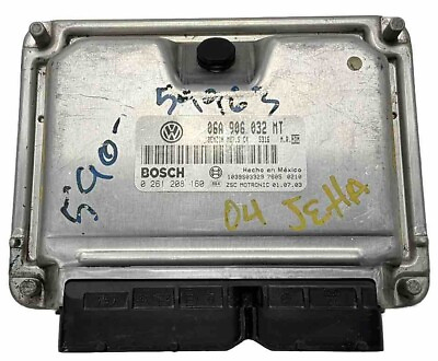 #ad 2004 Volkswagen JETTA Engine Control Module 06A906032MT OEM #J4 2 $99.99