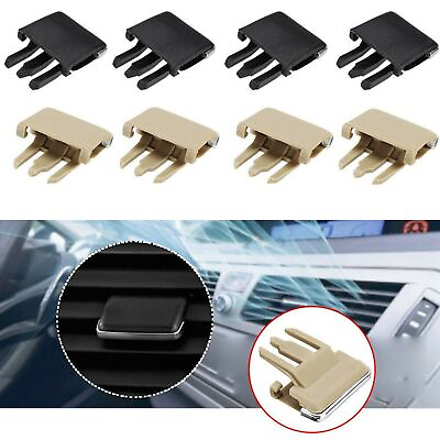 #ad 8PCS Universal Car Front Center AC Vent Air Conditioning Vent Outlet Tab Clips $7.99
