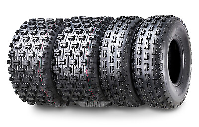 #ad 4 WANDA ATV Race tires 22x7 10 amp; 20x10 9 Honda TRX 250R 300EX 400EX 400X 450R $202.98