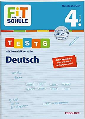 #ad Fit Fur Die Schule. Tests Deutsch 4. Kl. UK IMPORT Book NEW $18.18