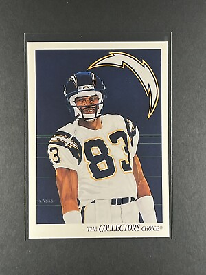 #ad Anthony Miller 1991 Upper Deck The Collectors Choice #79 San Diego Chargers $1.99