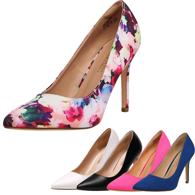 #ad Women Slip On Pump Shoes Pointed Toe High Stilettos Heel Wedding Pump Shoes $26.39