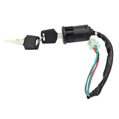 #ad 1*Motorcycle 4 wire electric door lock ATV ignition accessories 50 125CC $8.62