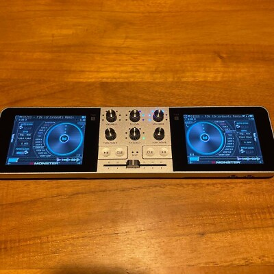 #ad Monster GODJ Portable Mixer Digital Turntable with LCD Touch Screen FAUDIO GO DJ $287.00