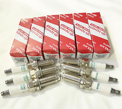 #ad 6x 90919 01249 FK20HBR11 Spark Plug Denso For Lexus Toyota GS350 IS250 LS460 ISF $28.99