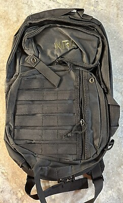 #ad NRA Tactical Black Backpack Multiple Compartment 18 x 10 $15.00
