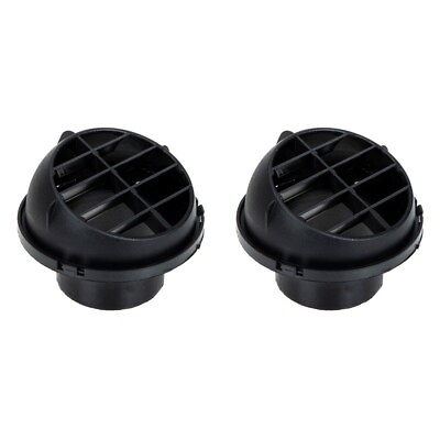 #ad Universal Air Vents Round Vent Cover Auto Heater Air Vent Ducting Hose Vent $12.72