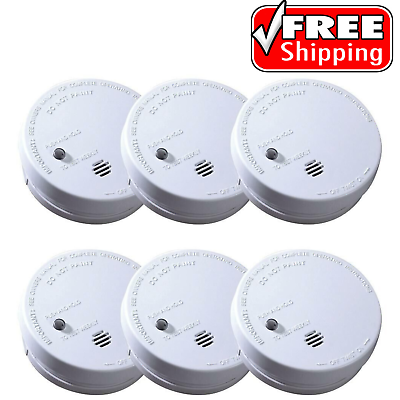 #ad Code One Battery Operated Smoke Detector With Ionization Sensor 6 Pack $46.89